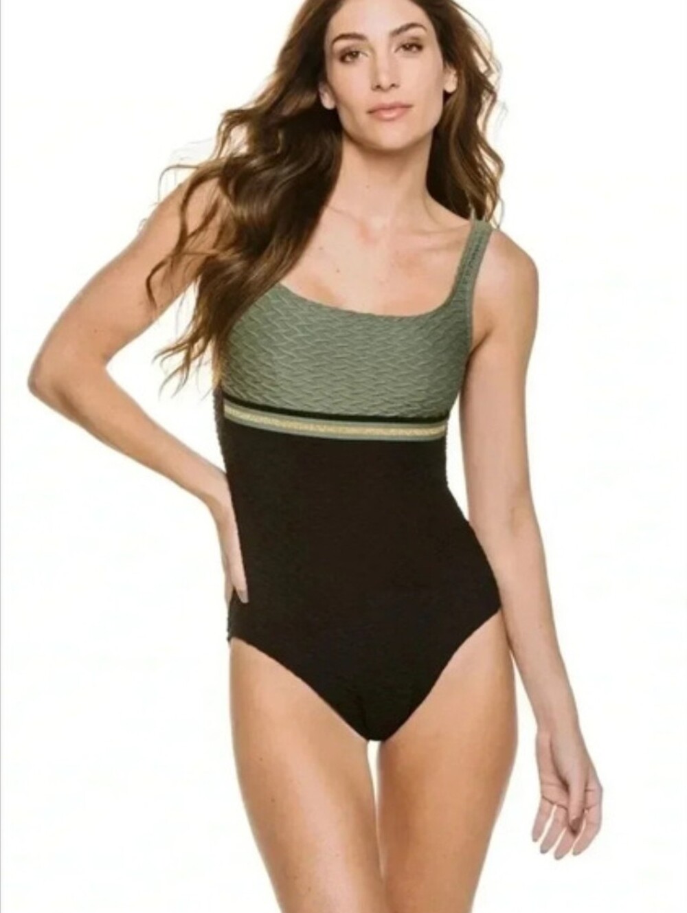 Paula Beachwear Mimizan Wave Colorblock Swimsuit Size S Resortwear Chic Travel
